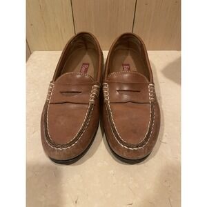 G. H. Bass & Co. Men's Leather Classic Preppy Aesthetic Brown Loafer 8M